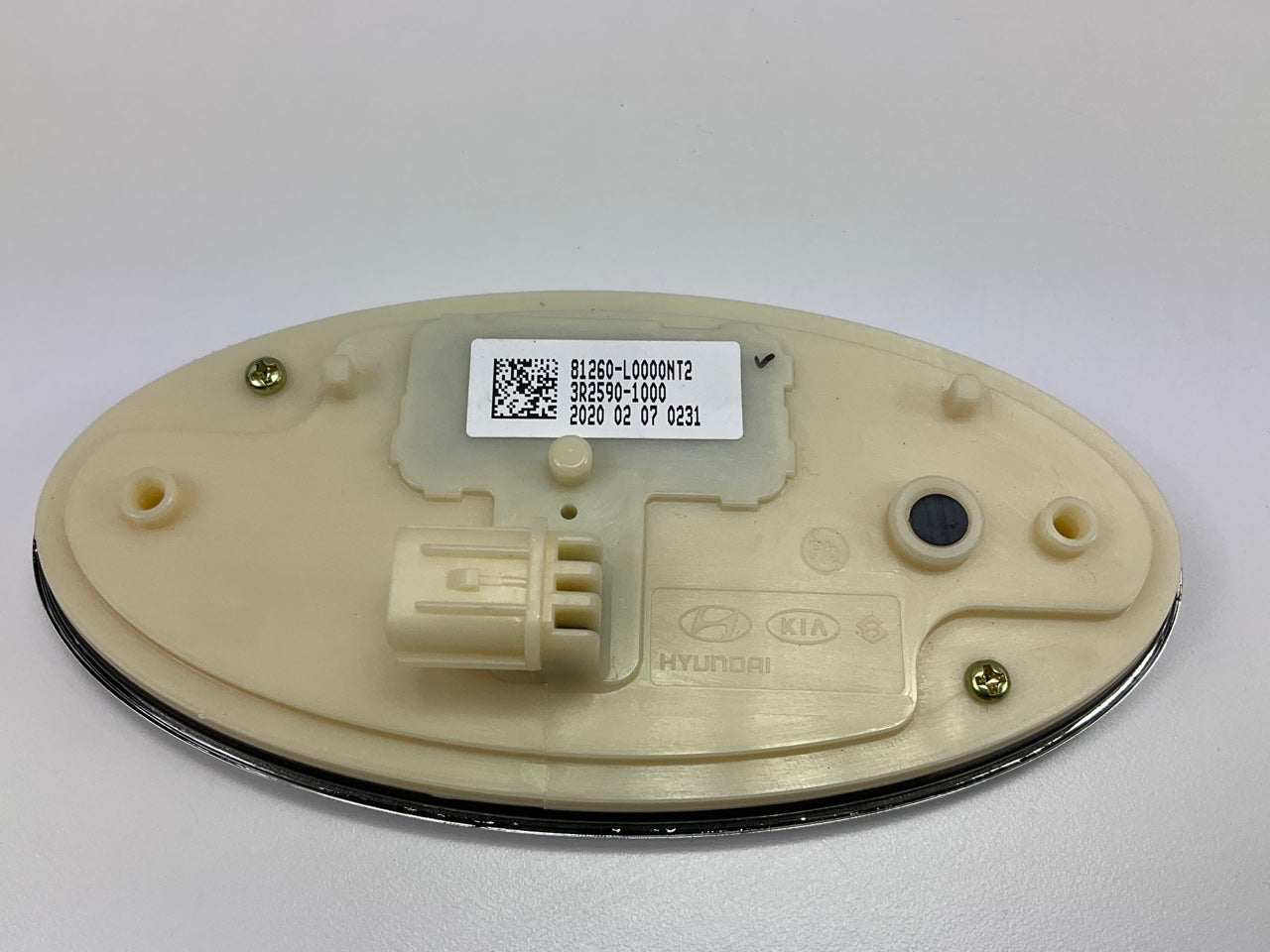 Rear Trunk Lid Release Switch With *H* Logo OEM For 2020-22 Sonata 81260L0000NT2