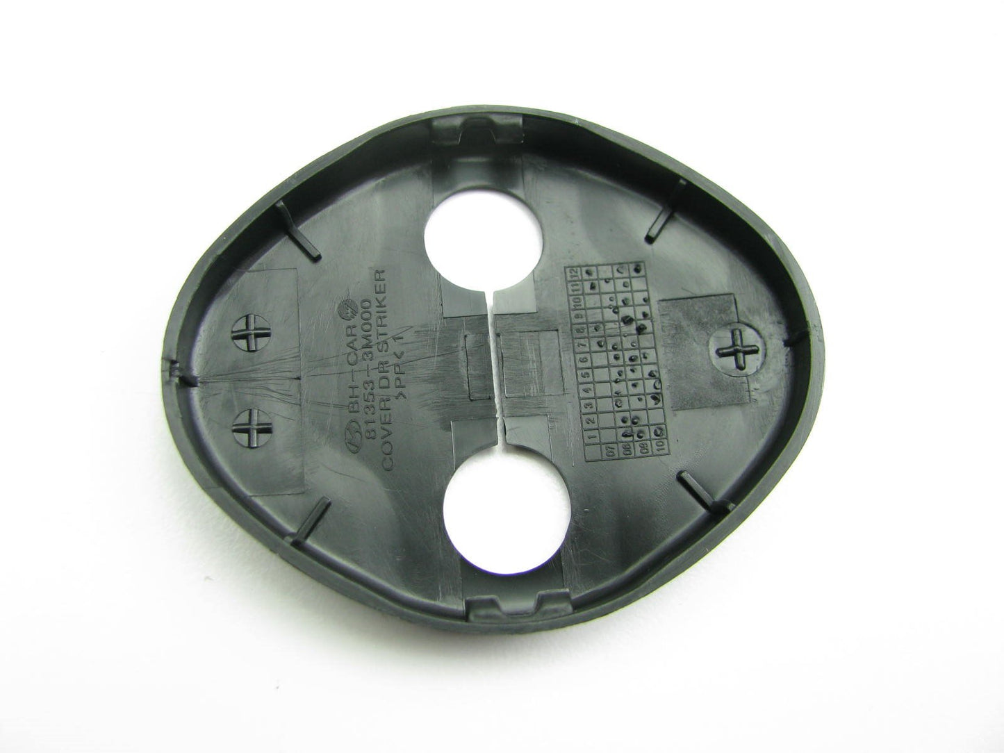 NEW - OEM Genuine Front Door Lock Striker Cover For Hyundai 813533M000