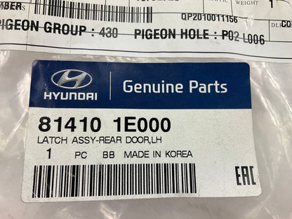 NEW Rear Left Drivers Side Door Latch OEM For 2006-2011 Hyundai Accent 814101E00