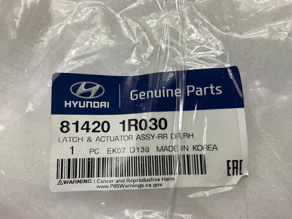 NEW Rear Right Passenger Door Lock Actuator OEM For 2012-2017 Accent 814201R030
