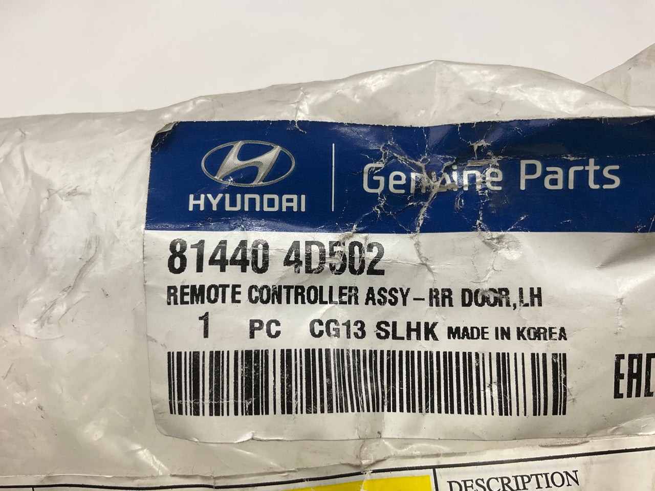Left Driver Rear Power Sliding Control Controller OEM For 2006 Sedona 814404D502