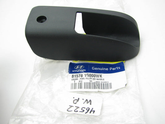 NEW - OEM GENUINE Fuel Filler Handle Plastic Trim Cover Black For 2007-11 Accent