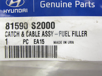 NEW - OEM 81590S2000 Fuel Filler Opener Catch Cable For 19-20 Hyundai Santa Fe