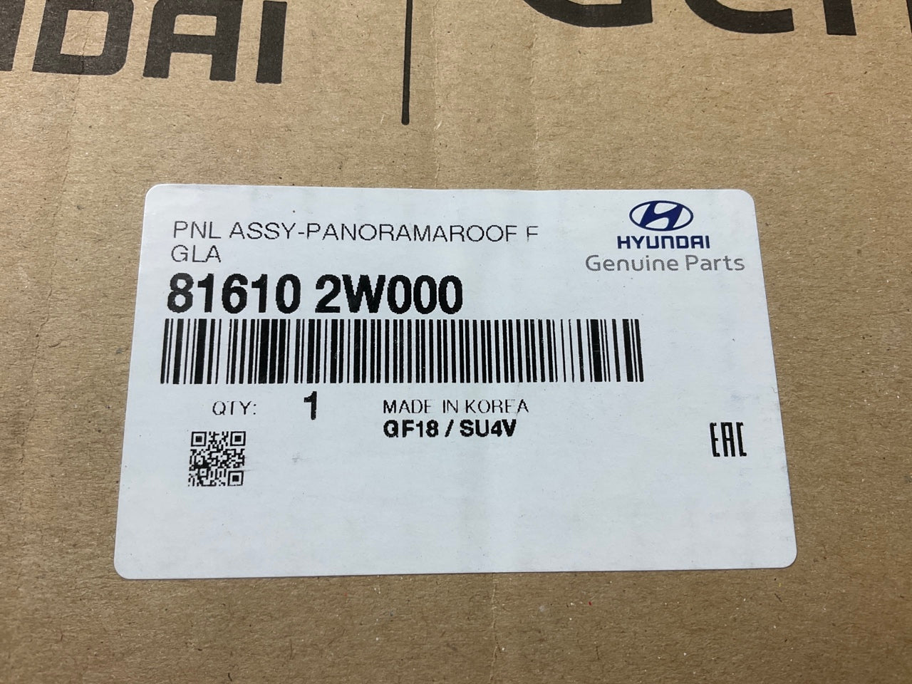 Panoramaroof Panoramic Sun Roof Front Glass Panel OEM For 13-18 Santa Fe Sport