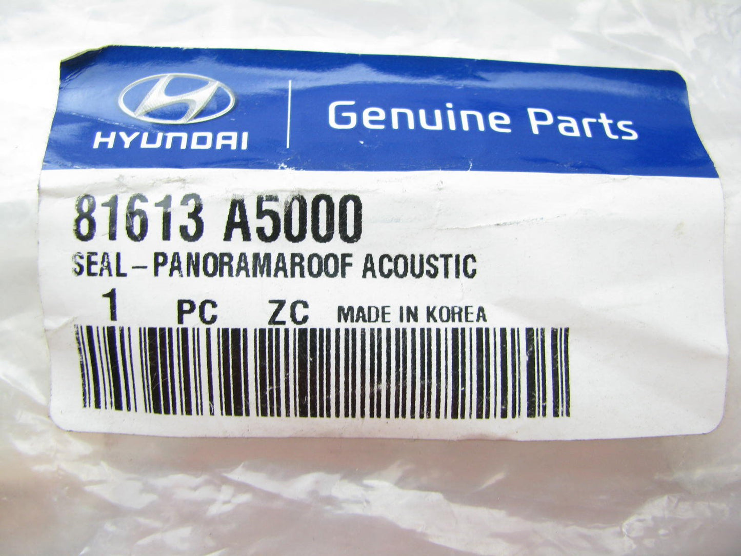 New OEM Sunroof Frame Front Strip Seal For 2013-17 Hyundai Elantra GT 81613A5000
