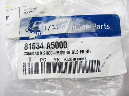 NEW - OEM Right Side Sunroof Shoe Bracket For 2013-2014 Elantra GT 81634A5000