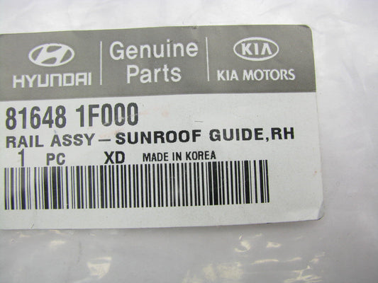 NEW GENUINE OEM Right Side Sunroof Guide Rail Cable For Hyundai 816481F000