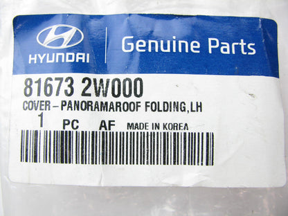 New Sunroof Frame Left Driver Side Cover Guide OEM For 2013-15 Hyundai Santa Fe