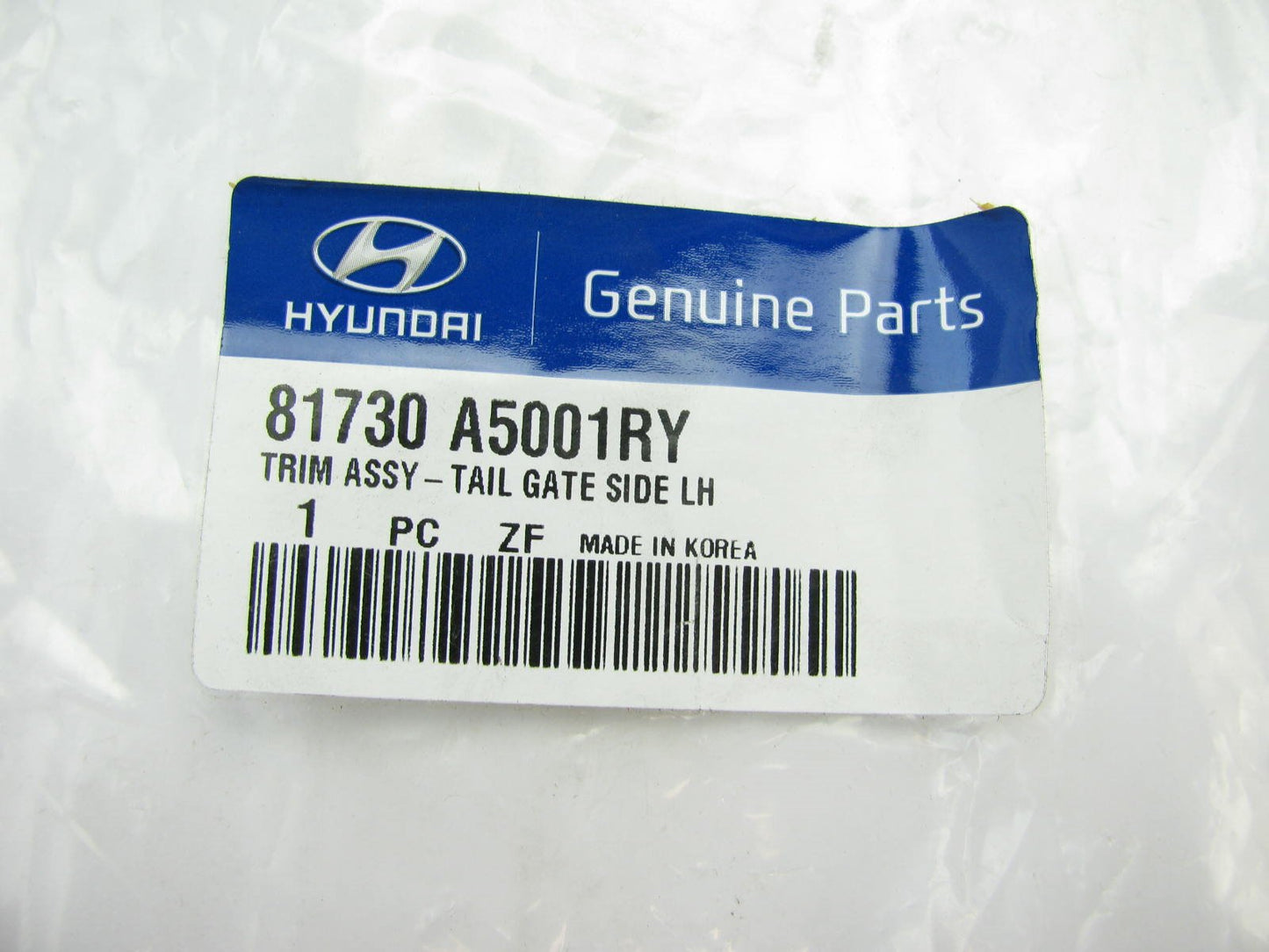 NEW - OEM Rear Liftgate Trim Panel Left Driver For 13-14 Elantra GT 81730A5001RY