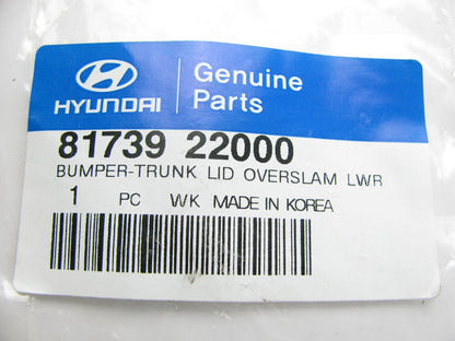 NEW Liftgate Overslam Bump Stop Lower OEM For 95-05 Accent, 01-06 Elantra