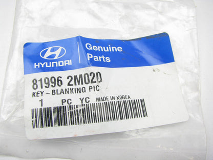 NEW GENUINE UNCUT Key Blank OEM For Hyundai 819962M020