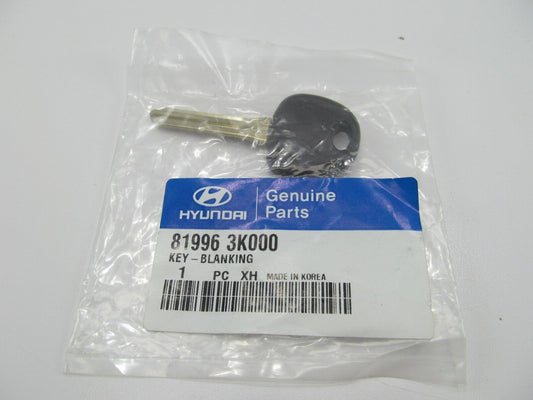NEW GENUINE UNCUT Key Blank OEM For 2005-2010 Hyundai Sonata 819963K000