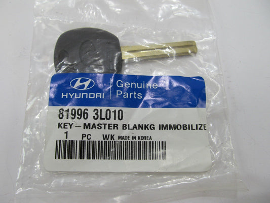 NEW GENUINE UNCUT Key Blank Immobilizer Master Key Blank OEM For 05-10 Azera