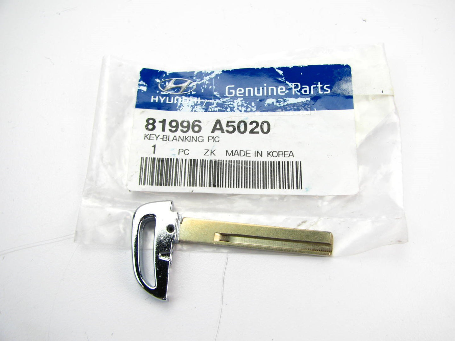 NEW Proximity Smart Key Fob Insert Uncut Insert Blade OEM For Hyundai 81996A5020