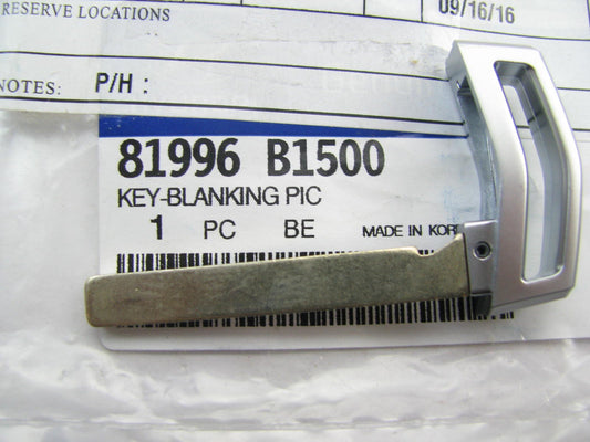 New Genuine Key Blank OEM For 14-16 Genesis 81996B1500