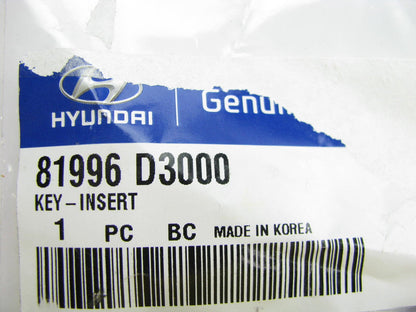 New Genuine Uncut Key Blank OEM For 2015-2017 Hyundai Tucson 81996D3000