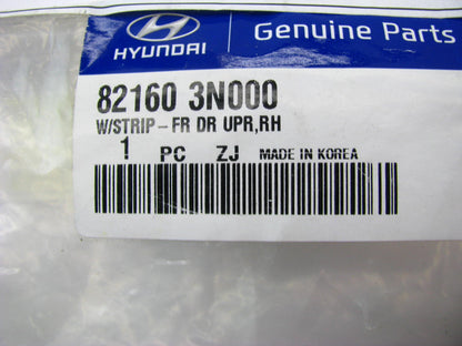 New Genuine Front Right Door Upper Weatherstrip Seal OEM For 2010-2013 Equus