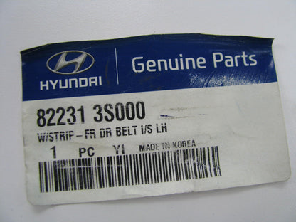 New Front Left Driver Side Door Belt Inner Weatherstrip Seal For 11-15 Sonata