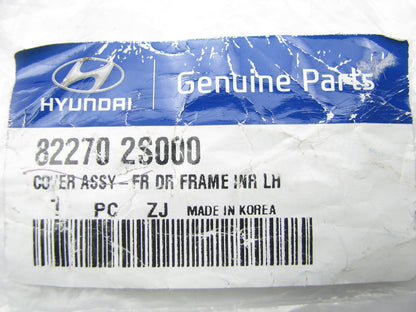 NEW - OEM Front Left Inner Door Frame Cover For 09-17 Hyundai Tucson 822702S000