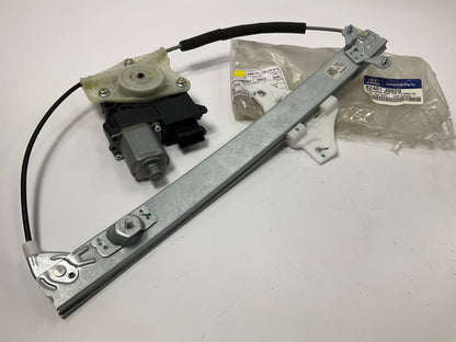Front Left Power Window Motor & Regulator OEM For 18-22 Accent W/ One Touch Auto