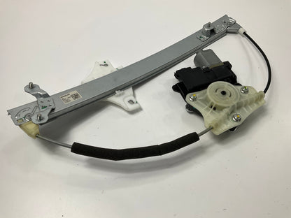 Front Left Power Window Motor & Regulator OEM For 18-22 Accent W/ One Touch Auto