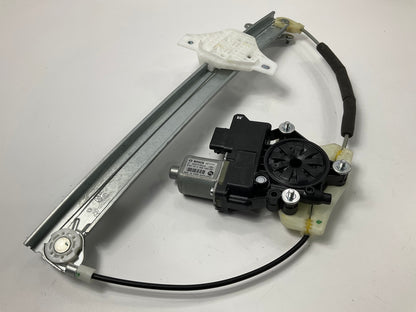 Front Left Power Window Motor & Regulator OEM For 18-22 Accent W/ One Touch Auto