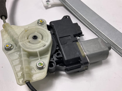Front Left Power Window Motor & Regulator OEM For 18-22 Accent W/ One Touch Auto