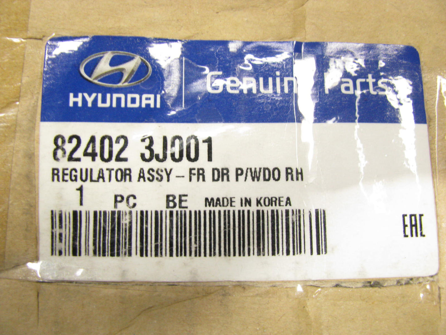 NEW - OEM Front Right Passenger Window Requlator 824023J001 For 07-12 Veracruz
