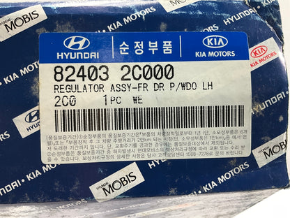 NEW 824032C000 FRONT LEFT Window Regulator OEM For 2003-2008 Hyundai Tiburon