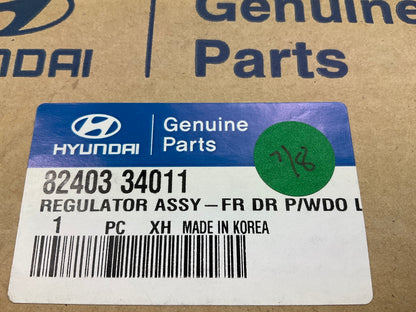 NEW Front Left Drivers Side Window Regulator OEM For 1995-1998 Hyundai Sonata