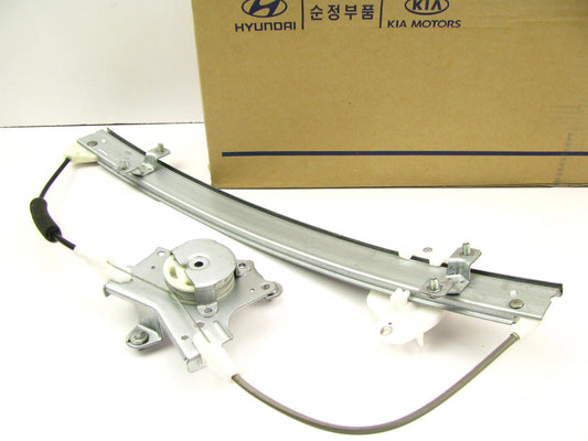 NEW - OEM 82404-22010 Front Right Window Regulator For 1994-1999 Hyundai Accent