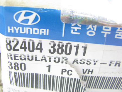 NEW GENUINE 8240438011 FRONT RIGHT Window Regulator OEM For 1999-05 Sonata