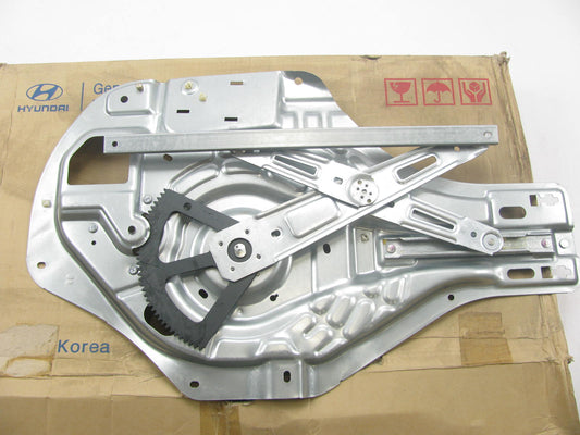 NEW - OEM 824052E000 Front Left Window Regulator For 2005-2009 Hyundai Tucson