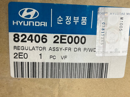 NEW Front Right Window Regulator OEM For 2005-2009 Hyundai Tucson 824062E000