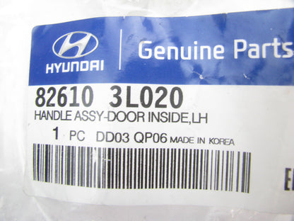 NEW - OEM 826103L020 Rear Left Interior Door Handle For 2010-2011 Hyundai Azera