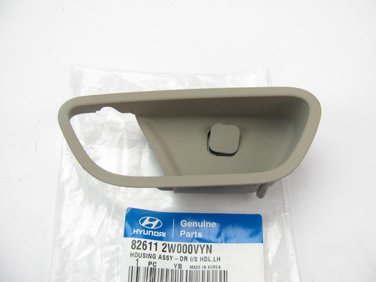 NEW - OEM Rear Left Interior Door Handle Bezel For 13-19 Santa Fe Sport