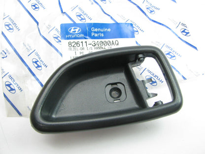 New OEM Left Inside Interior Door Handle Housing Bezel GRAY For 94-98 Sonata