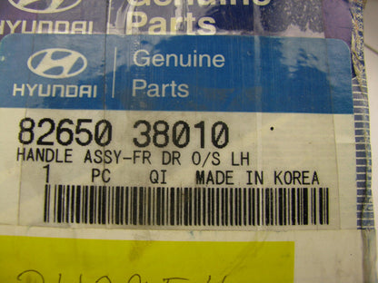 NEW - OEM 8265038010 FRONT LEFT Exterior Door Handle For 1999-01 Hyundai Sonata