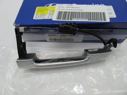 Exterior Door Handle SILVER Passengers Right Side OEM For 2010-12 Genesis Coupe