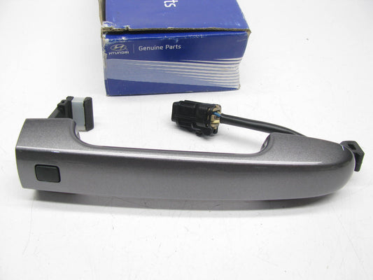 New DARK Gray Exterior Door Handle OEM For 10-12 Genesis Coupe W/ Smart Key