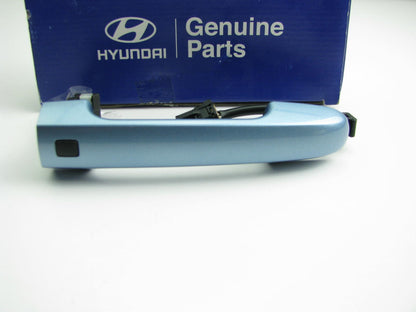 New Exterior Left Side Door Handle Acqua Blue OEM For 10-12 Genesis Coupe
