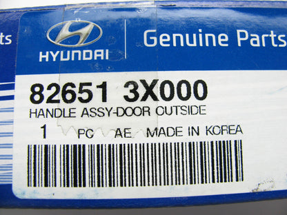 New Exterior Outside Door Handle - OEM For 2010-2013 Hyundai Elantra 826513X000
