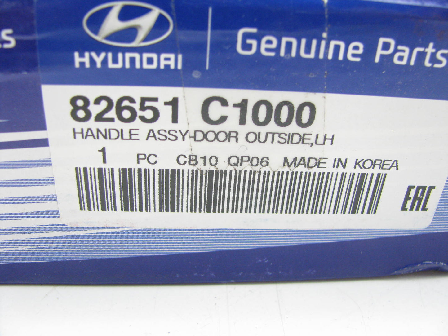 NEW Rear Left Outer Exterior Door Handle OEM For 2015 Hyundai Sonata 82651C1000