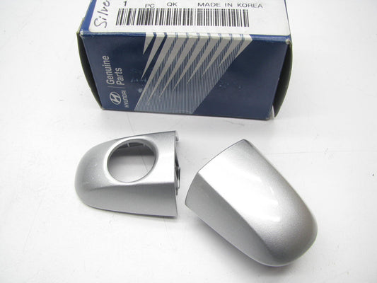 NEW - OEM 826523K000K1C Front Exterior Door Handle Cover Caps SILVER For Hyundai