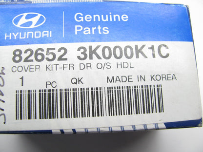 NEW - OEM 826523K000K1C Front Exterior Door Handle Cover Caps SILVER For Hyundai