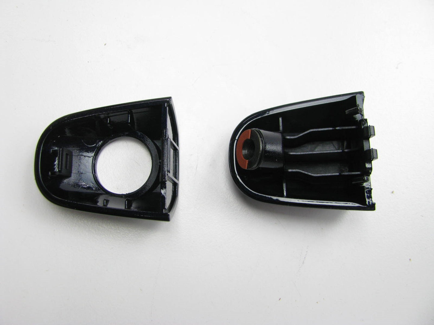 NEW - OEM FRONT OUTSIDE Door Handle Cover Kit BLACK For 2006-2010 Hyundai Sonata