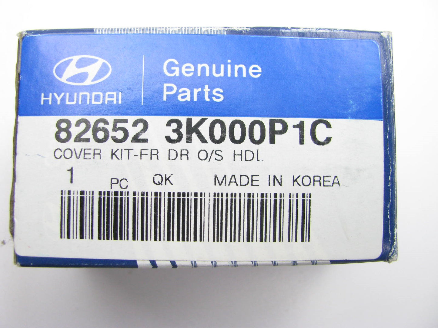 NEW - OEM FRONT OUTSIDE Door Handle Cover Kit BLACK For 2006-2010 Hyundai Sonata