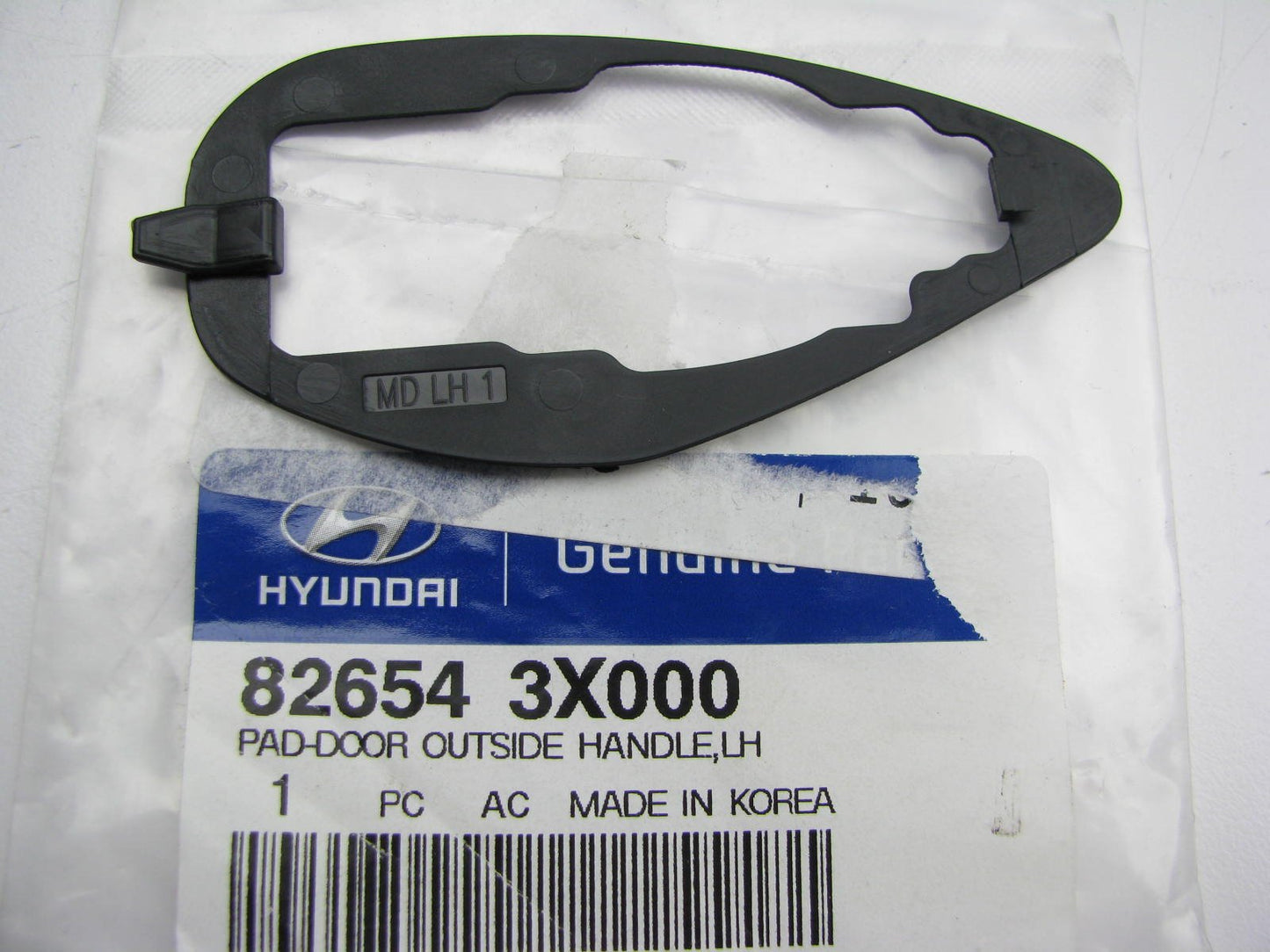 NEW OEM Front Left Door Outside Handle Pad For 11-16 Hyundai Elantra 826543X000