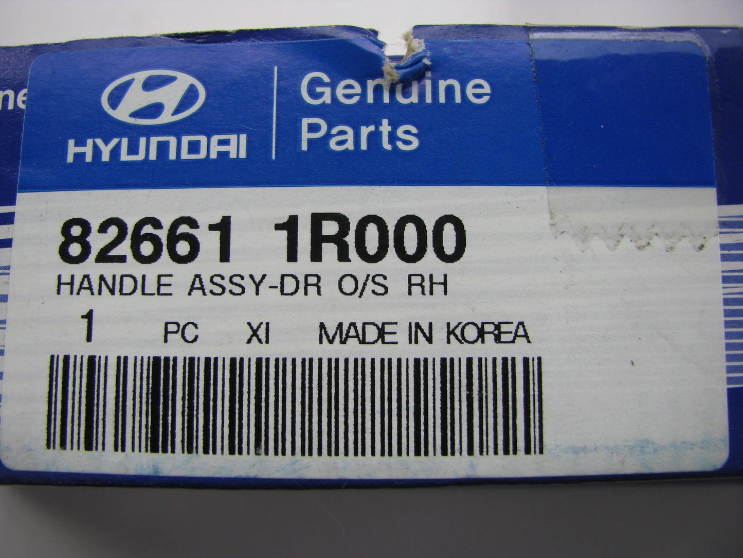 New Right Side Exterior Door Handle OEM For 12-14 Hyundai Accent 826611R000