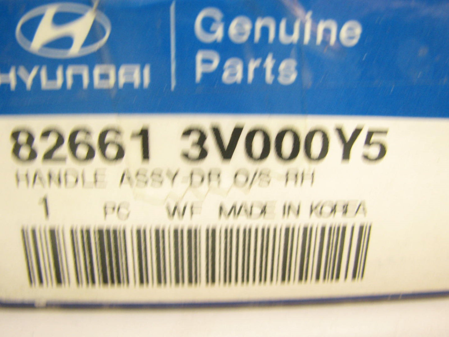 NEW GENUINE Front Right Outside Exterior Door Handle Silver OEM For 11-14 Azera